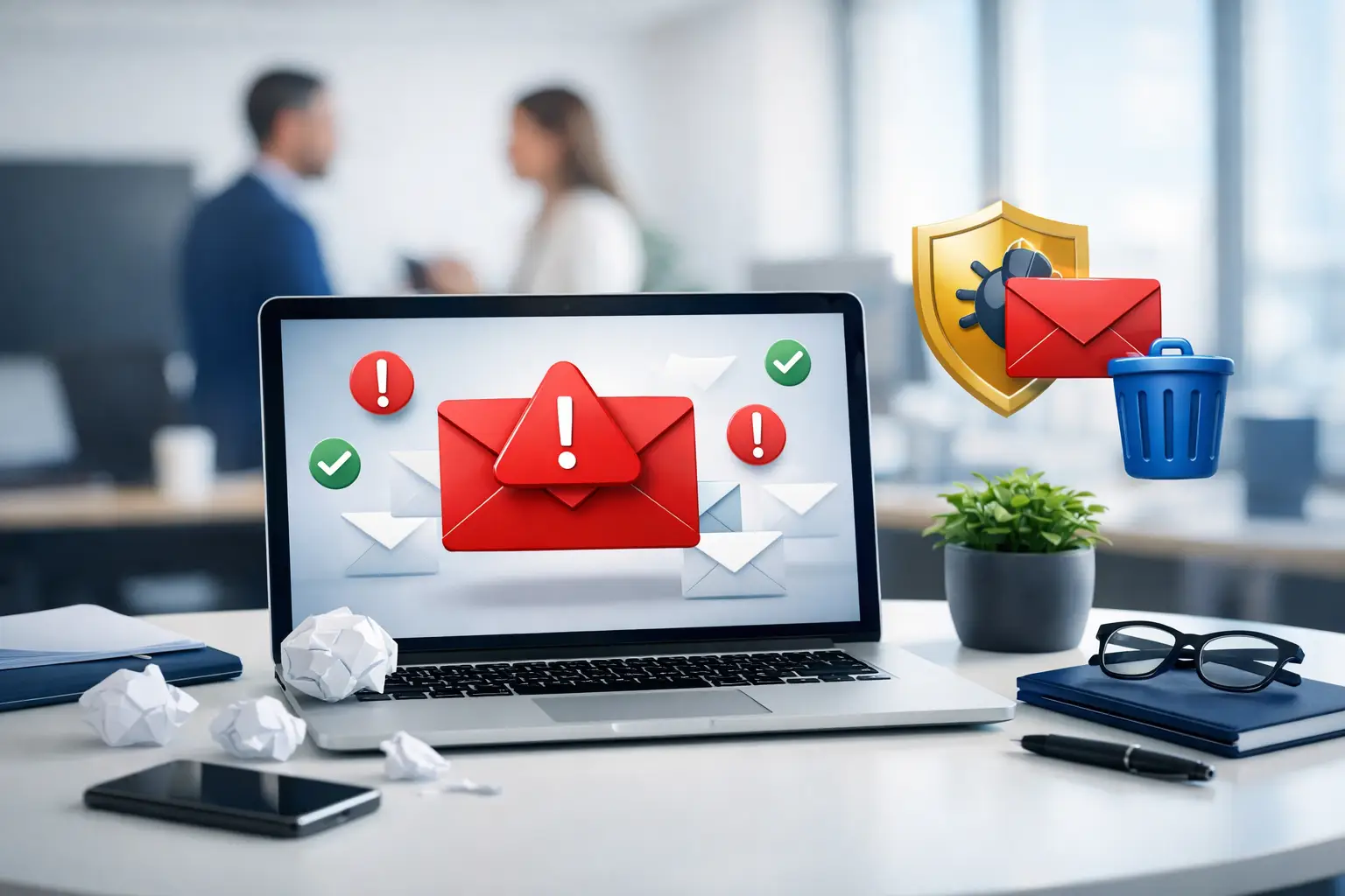 Spam-Werbemails in der Firma: Was tun jetzt?