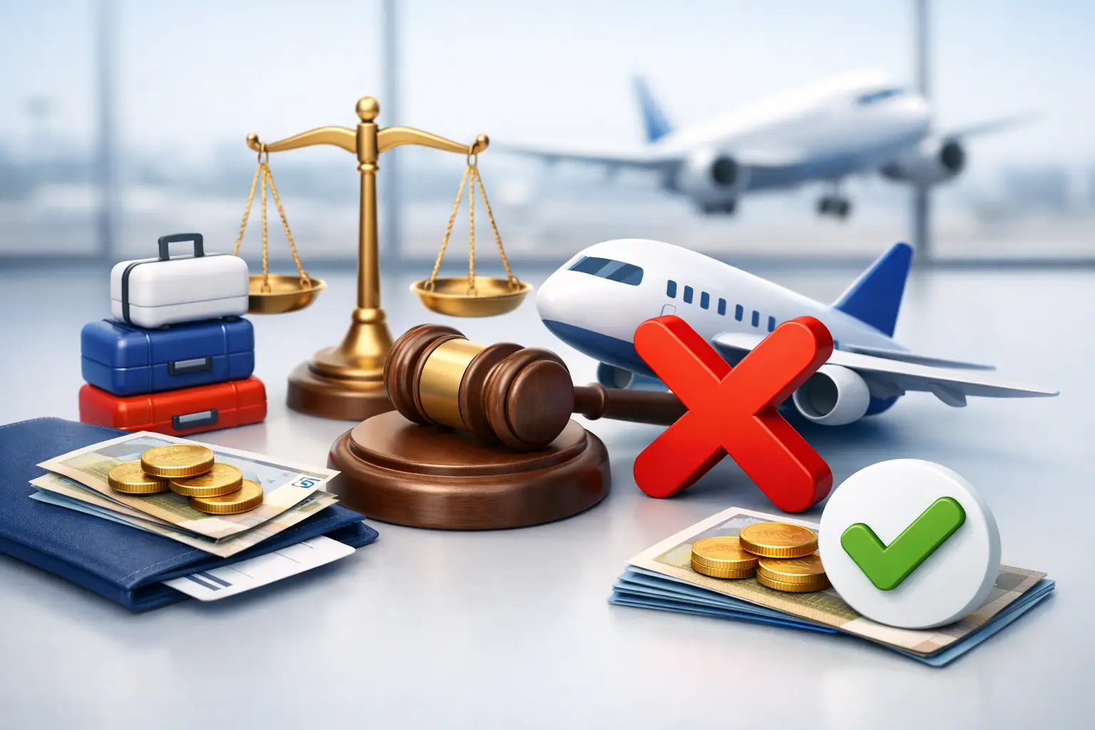 Entschädigung bei annulliertem Flug fordern
