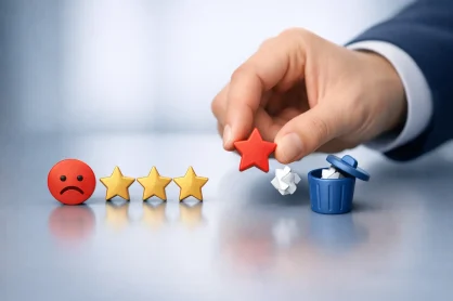 Negative Bewertung für Unternehmen entfernen