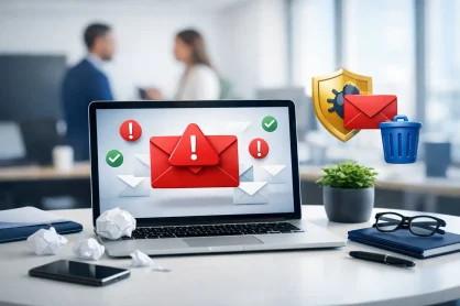 Spam-Werbemails in der Firma: Was tun jetzt?